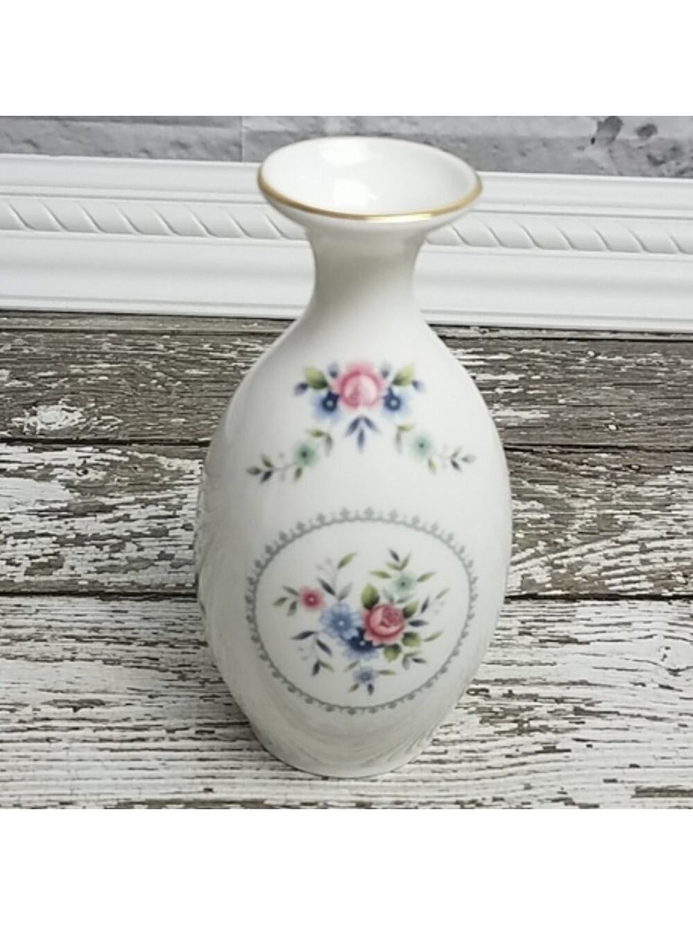 Vintage Bud Vase Rosedale by Wedgwood